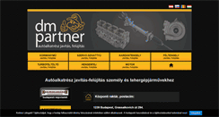 Desktop Screenshot of dmpartner.hu